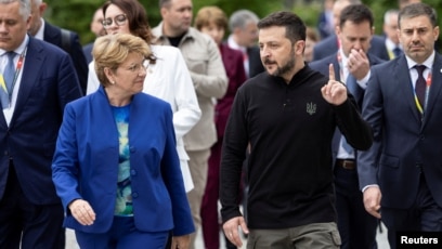 World Leaders Converge For Ukraine Summit Shadowed By Putin's Hard