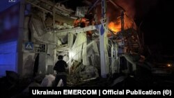 რუსეთის მიერ ზაპოროჟიეში განხორციელებულ იერიშის შედეგები. 27 სექტემბერი, 2025.