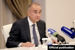 Jahongir Ortikhojaev, who has just been fired as Tashkent's mayor