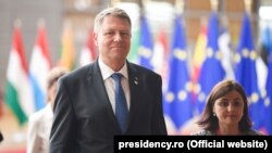 Klaus Iohannis la summitul UE de la Bruxelles