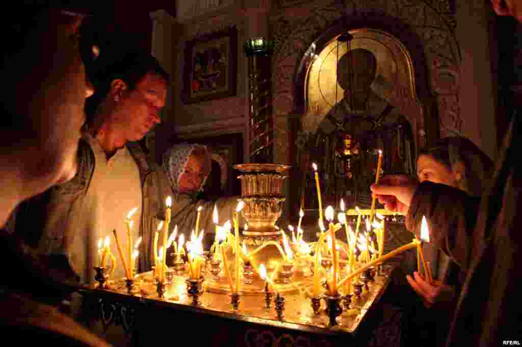 Bakıda pravoslavların Milad bayramı #11