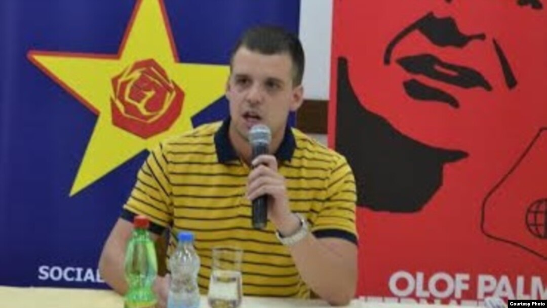 Стефан Богоев, претседател на СДММ и пратеник во Парламентот на РМ.