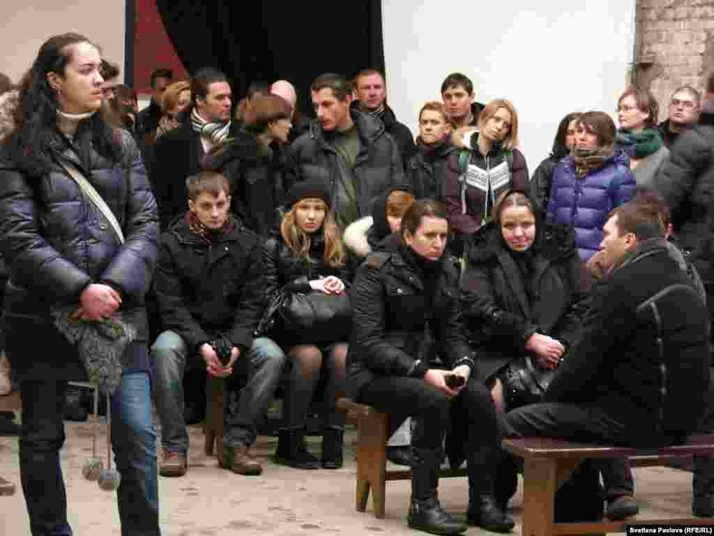 Прощание с Александром Долматовым прошло в центре им. А.Сахарова&nbsp;