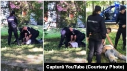 Filmul uciderii lui Ioan Csapai. Jandarmii eșuează să-l încătușeze, după care jandarmul Ana-Maria Florescu pulverizează cu spray lacrimogen, la comanda unui coleg. În scurt timp, bărbatul suferă un stop cardio-respirator. 