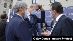 Ludovic Orban, Dan Darna și Dacian Cioloș, cei trei lideri care trebuie să stea împreună la aceeași masă pentru a decide ce guvern vor face