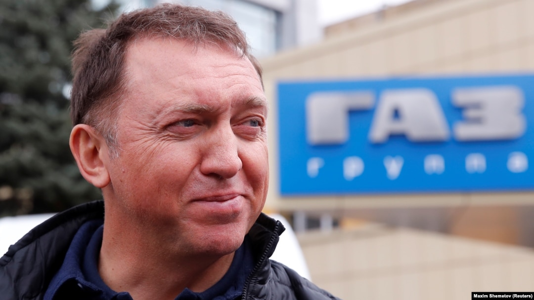 Russian tycoon Oleg Deripaska (file photo)