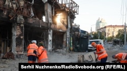 Последствия удара по Киеву