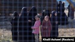 Žene s djecom u kampu Al-Hol u Siriji, 21. januar 2026. 