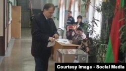 Evgheni Șevciuk la vot