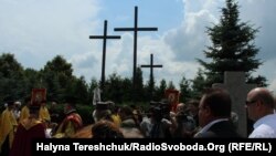 Молитва у селі Павлівка на польському цвинтарі, 6 липня 2013 року