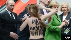 У Європі протестувати проти Путіна легше, Ганновер, Німеччина, 8 квітня 2013 року