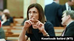 Varga Judit igazságügyi miniszter