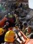 Massive Russian Attack Kills At Least 22, Devastates Pryluky Apartment Block