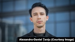 Alexandru-Daniel Țanțu, persoană care trăiește cu HIV în România.