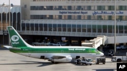 Самалёт кампаніі Iraqi Airways у Багдадзе.