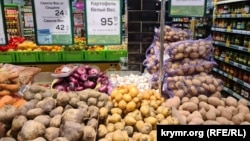 Картофель в крымском магазине. Иллюстративное фото