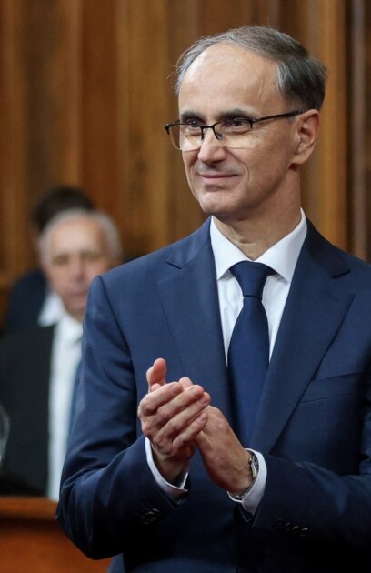 Народната Скупщина на Сърбия одобри в сряда вечерта ново правителство