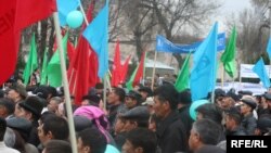 Kyrgyz opposition rallies will no longer need permission in Bishkek.