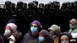 Протестная акция в Минске, 30 ноября 2020 года