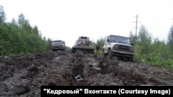 Дорога Кедровый-Парбиг