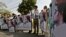 Members of a Pakistani civil-society group demonstrate against the killing of university student Mohammad Mashal Khan last year