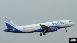 Airbus 320 индийской авиакомпании IndiGo (иллюстративное фото)
