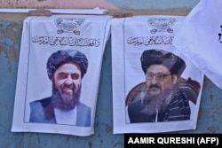 (له ښي خوا) د طالبانو د رییس الوزرا مرستیال ملا عبدالغني برادر او د طالبانو د بهرنیو چارو وزیر امیر خان متقي - انځور له ارشیفه