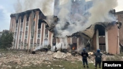 Слов’янська ТЕС, пошкоджена внаслідок російського удару, 18 вересня 2022 року