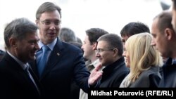 Aleksandar Vučić u Sarajevu 4. novembra 2015