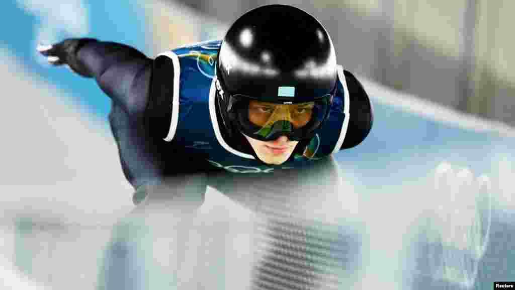 Илья Мизерных Италиядағы олимпиадада жарысқа түскен сәт.