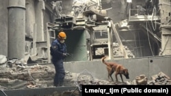 Жарылуудан кийинки куткаруу иштери. Өскемен, 5-май 2026-жыл