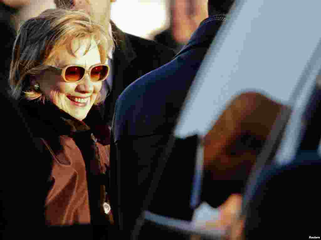 Дзяржсакратар ЗША Клінтан прыбыла з візытам у Маскву.