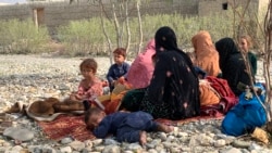 د پاکستان د وروستیو بریدونو له کبله په افغانستان کې بې ځایه شوي کورنۍ