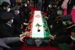 Похороны Мохсена Фахризаде в Тегеране. 30 ноября 2020 года