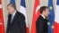 Turkish President Recep Tayyip Erdogan (left) Erdogan has been at odds with French President Emmanuel Macron (right) over a number of issues. 