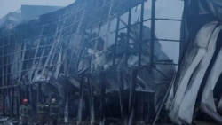 Все, що залишилося від супермаркета після влучення російської балістичної ракети. Київ, 22 жовтня 2026 року