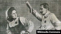 Танчыць Ігнат Буйніцкі. 1910 год