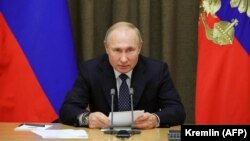 Рускиот претседател Владимир Путин 