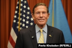 Сенатор від Демократичної партії США Річард Блюменталь. Київ, 26 серпня 2026 року