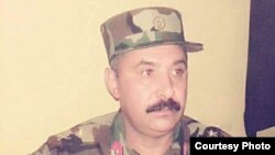 آق محمد جنبش یکی از قوماندانان مارشال دوستم که در ولسوالی آقچه کشته شد.