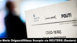 Dokument danske vlade koji služi kao potvrda za vakcinisane