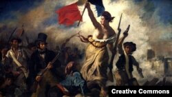 "Свобода, ведущая народ" - картина французского художника Эжена Делакруа