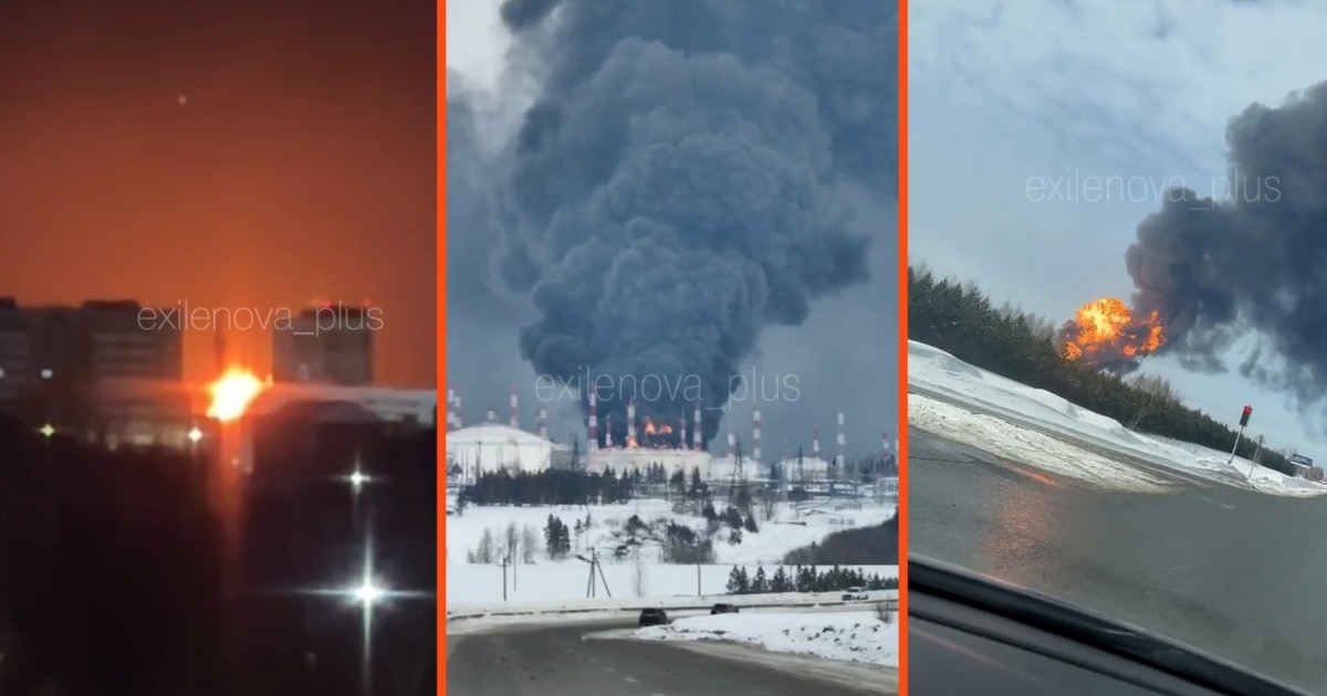 Eksplozija je potresla veliko naftno postrojenje u Rusiji Eksplozija je potresla veliko naftno postrojenje u Rusiji