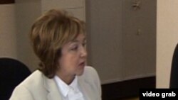 Председатель Государственной комиссии по приему студентов Малейка Аббасзаде, 2013