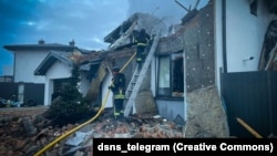 Наступствы расейскага ўдару па Кіеўскай вобласьці 23 сьнежня 2025 году