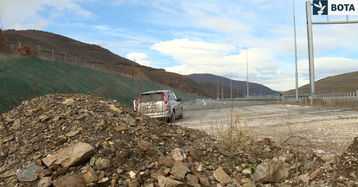 Shkup   Bllacë  Autostrada që ndalet para kufirit me Kosovën