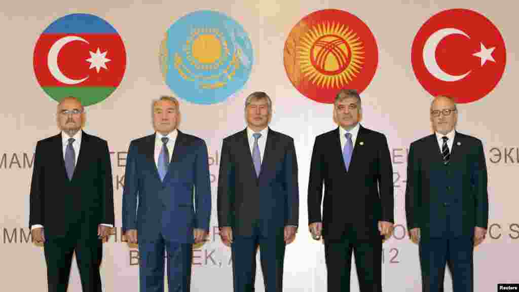Artur Rəsizadə Türkdilli Xalqların Əməkdaşlıq konfransında iştirak zamanı (23 avqust 2012)