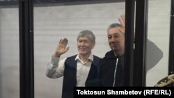 Алмазбек Атамбаев и Фарид Ниязов, 23 декабря 2020 года.