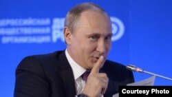 Путин Ставропольдә Гомумрусия халык фронты форумында 