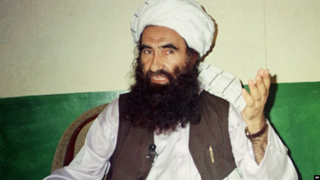 The group founded by Jalaluddin Haqqani (in a 1998 photo), is now considered the No. 1 threat to U.S. troops in Afghanistan.